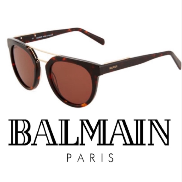 Balmain Round Tortoiseshell Sunglass… main image 7